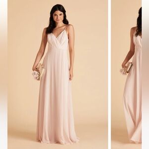 Kaia Dress from Birdy Grey in Chiffon Pale Blush